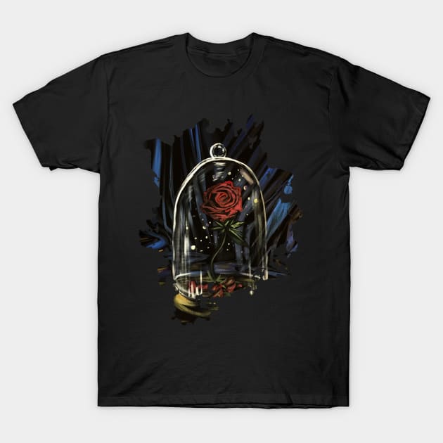 Enchanted Rose T-Shirt by adamzworld